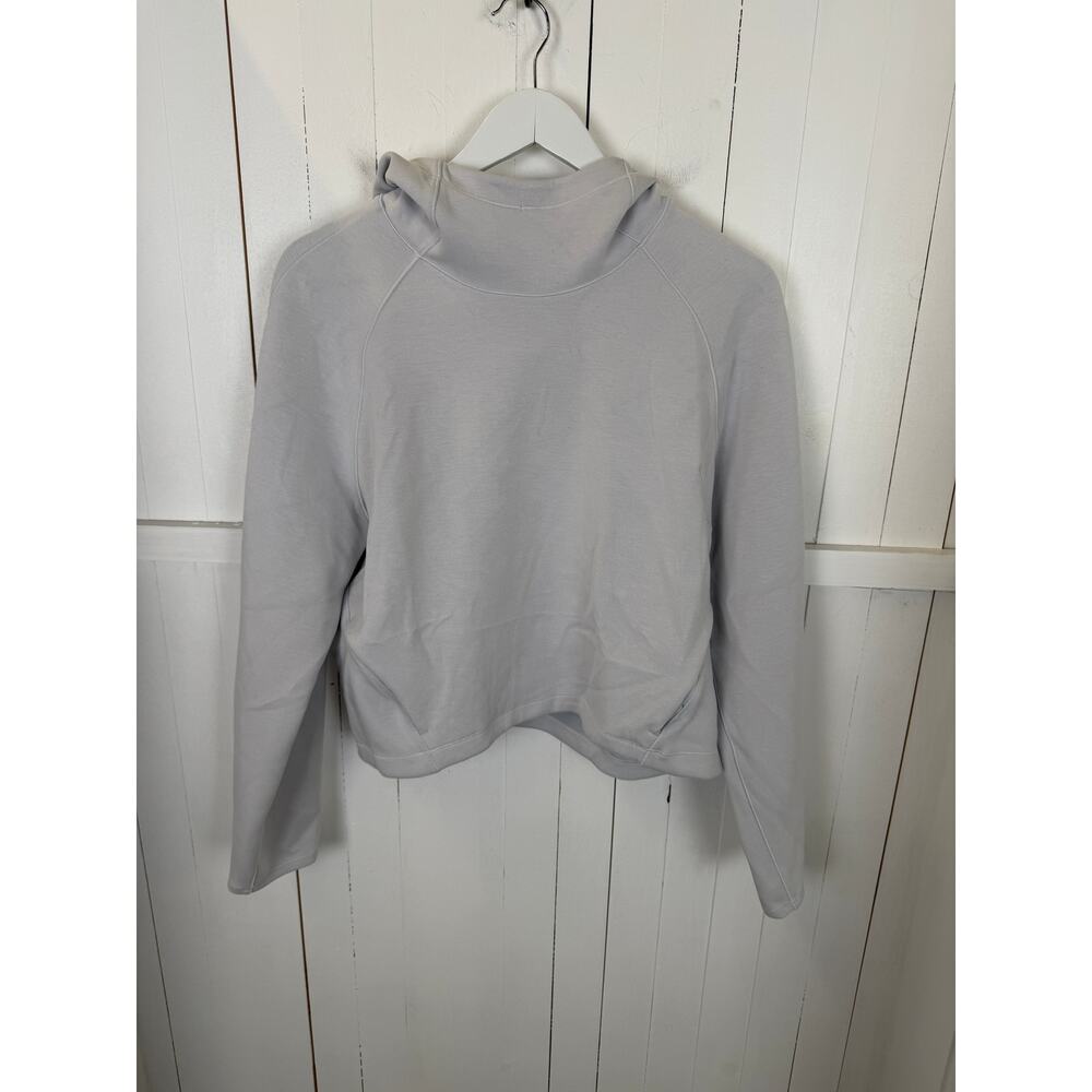 Lululemon Purple Gray Pullover Hoodie Women's Size 8
